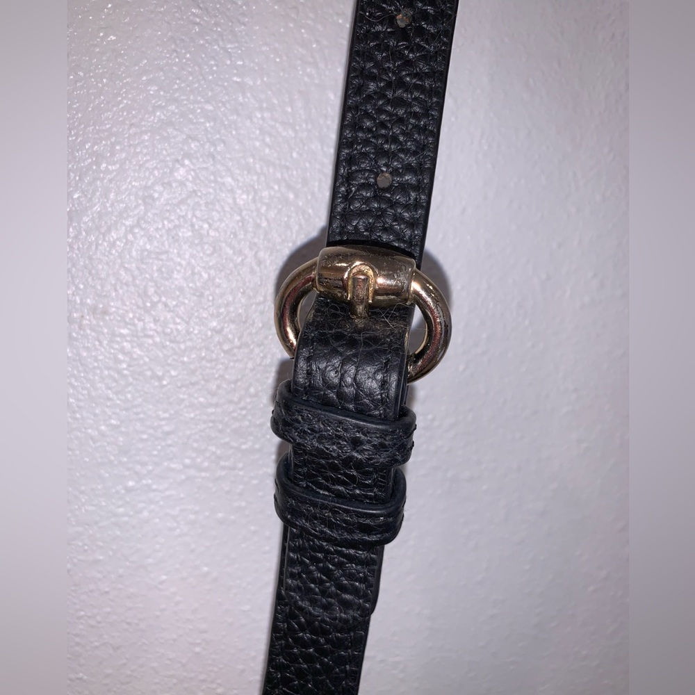 Gucci Black Pebbled Leather Crossbody Camera Bag with Tassel - Picture 5 of 16